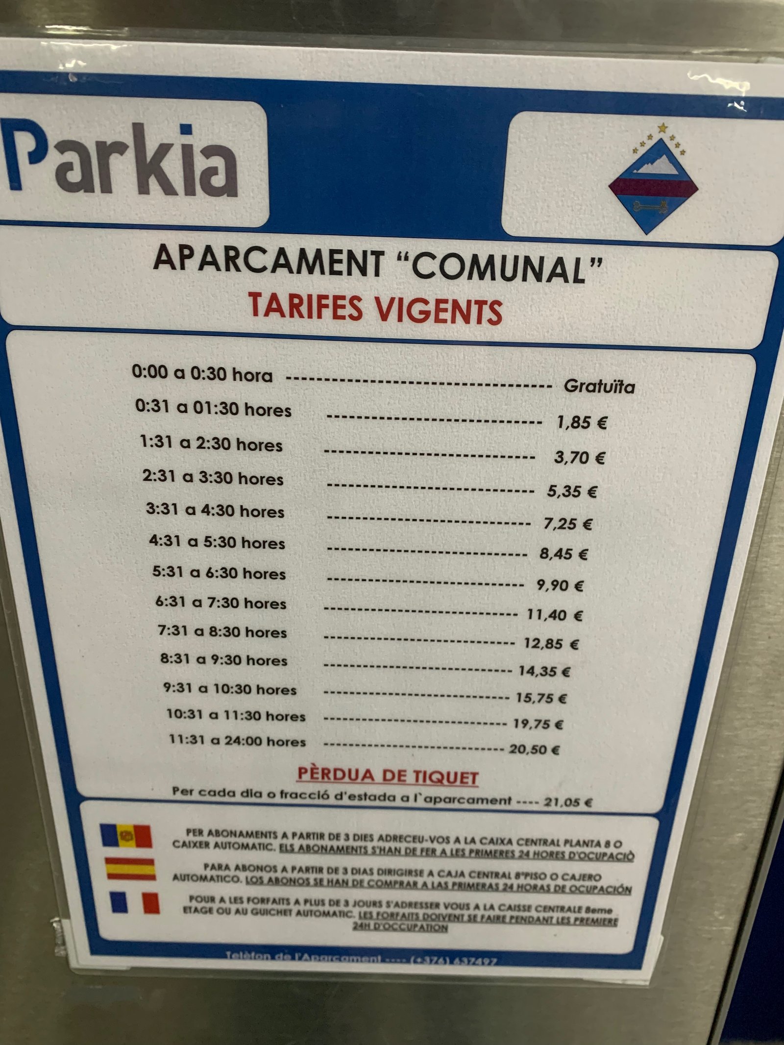 Parking Couvert Pas-de-la-Case