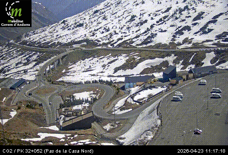 Webcam Route RN20 Pas de la Case