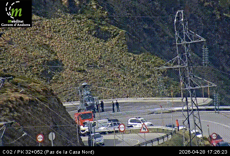 Webcam Route RN20 Pas de la Case