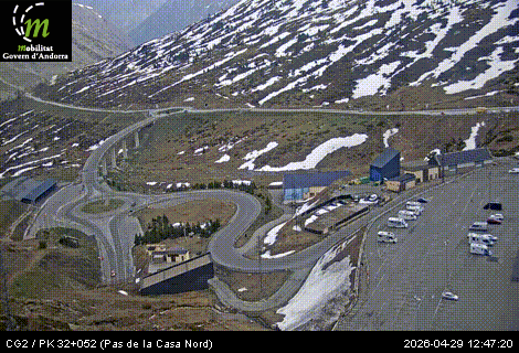 Webcam Route RN20 Pas de la Case