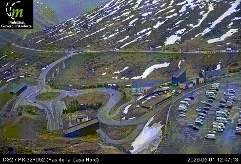 Webcam Route RN20 Pas de la Case