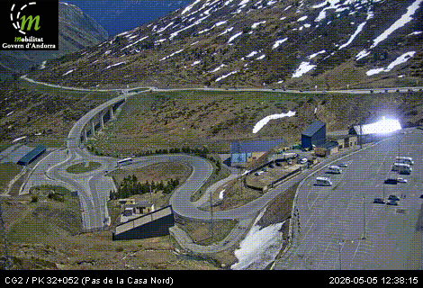 Webcam Route RN20 Pas de la Case