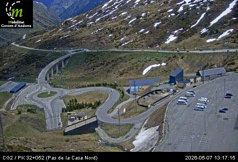 Webcam Route RN20 Pas de la Case