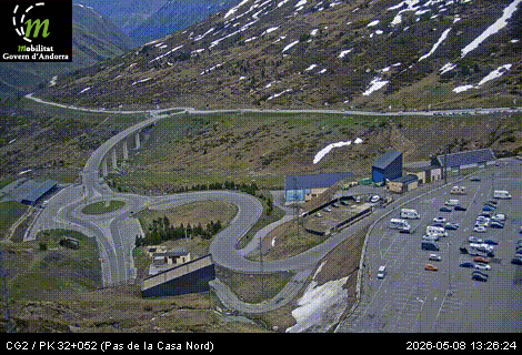 Webcam Route RN20 Pas de la Case