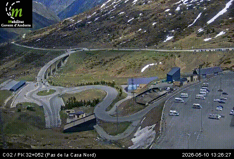 Webcam Route RN20 Pas de la Case