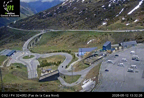 Webcam Route RN20 Pas de la Case