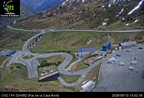 Webcam Route RN20 Pas de la Case