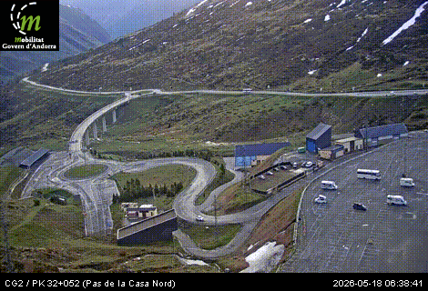 Webcam Route RN20 Pas de la Case