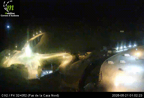 Webcam Route RN20 Pas de la Case