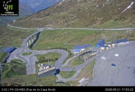 Webcam Route RN20 Pas de la Case