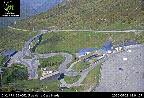 Webcam Route RN20 Pas de la Case