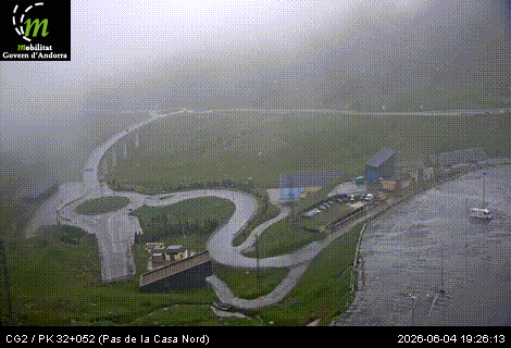 Webcam Route RN20 Pas de la Case
