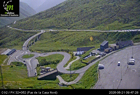 Webcam Route RN20 Pas de la Case