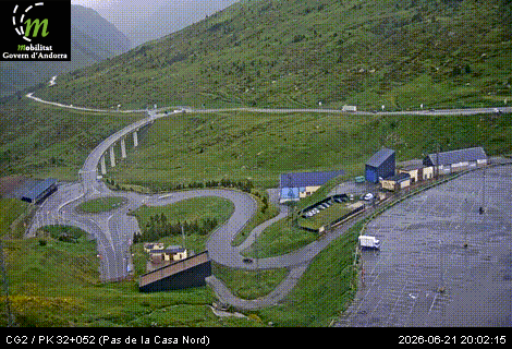 Webcam Route RN20 Pas de la Case