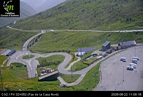 Webcam Route RN20 Pas de la Case