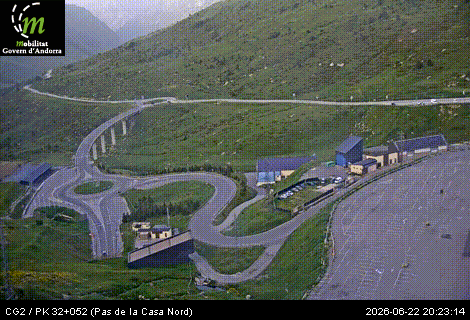Webcam Route RN20 Pas de la Case