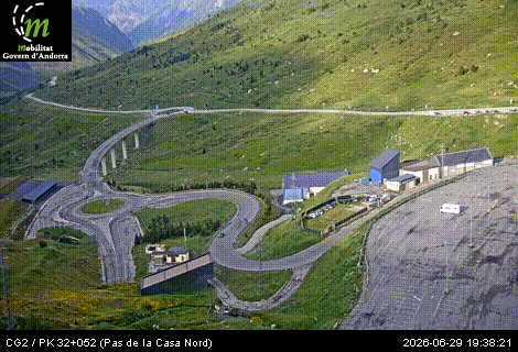 Webcam Route RN20 Pas de la Case