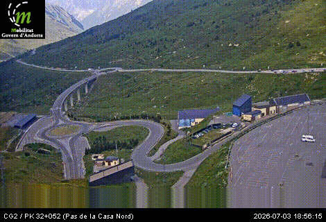 Webcam Route RN20 Pas de la Case