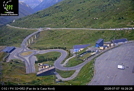 Webcam Route RN20 Pas de la Case