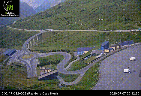 Webcam Route RN20 Pas de la Case