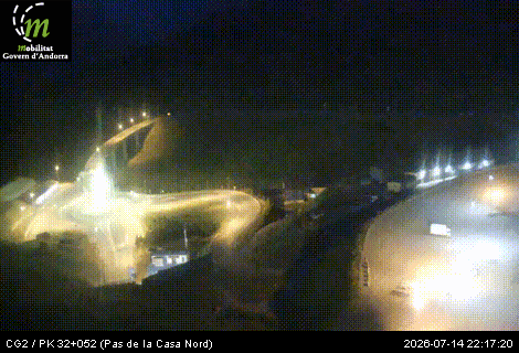 Webcam Route RN20 Pas de la Case