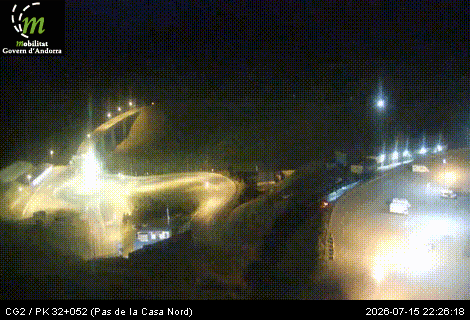 Webcam Route RN20 Pas de la Case