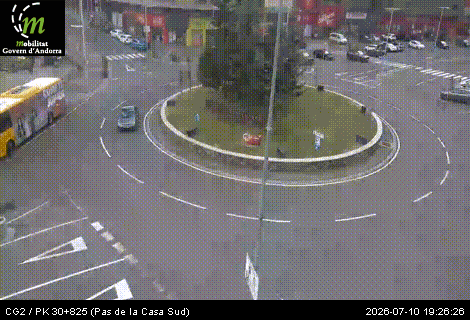 Webcam Pas de la Case centre