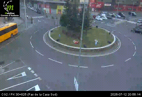 Webcam Pas de la Case centre